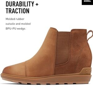 Sorel Women's Evie II Chelsea waterproof boot